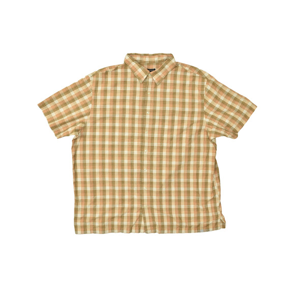 Van Heusen Big & Tall Size 2XL Plaid Short Sleeve Button Down Classic - Picture 1 of 8